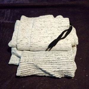 Brooklyn cloth white joggers